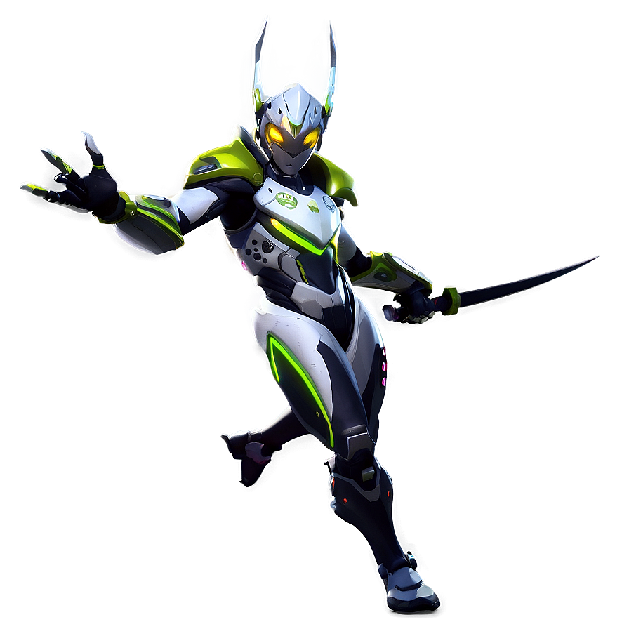 Genji Overwatch League Spray Png Jao