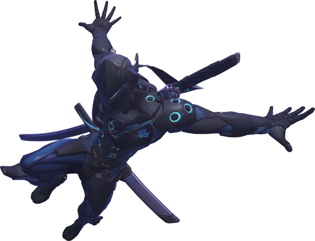 Genji Overwatch Ninja Pose