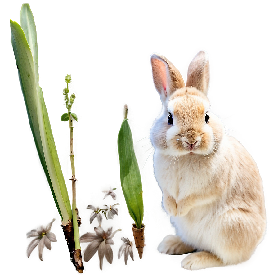 Gentle Bunny Look Png Xph8