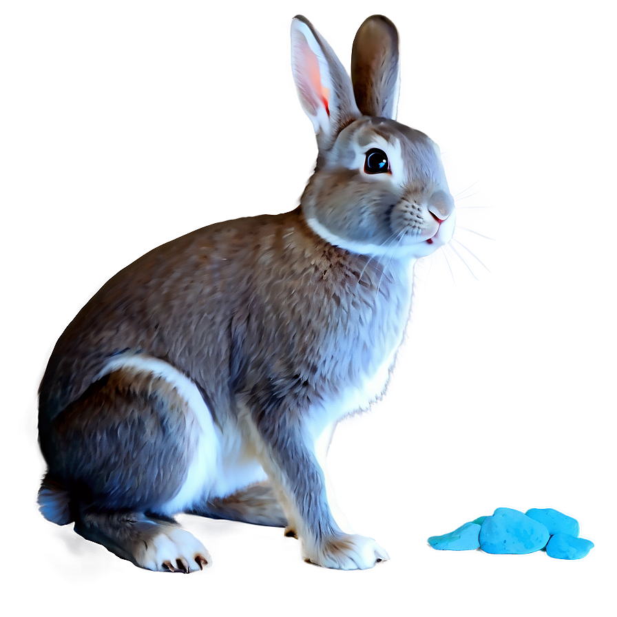 Gentle Bunny Png Dwr