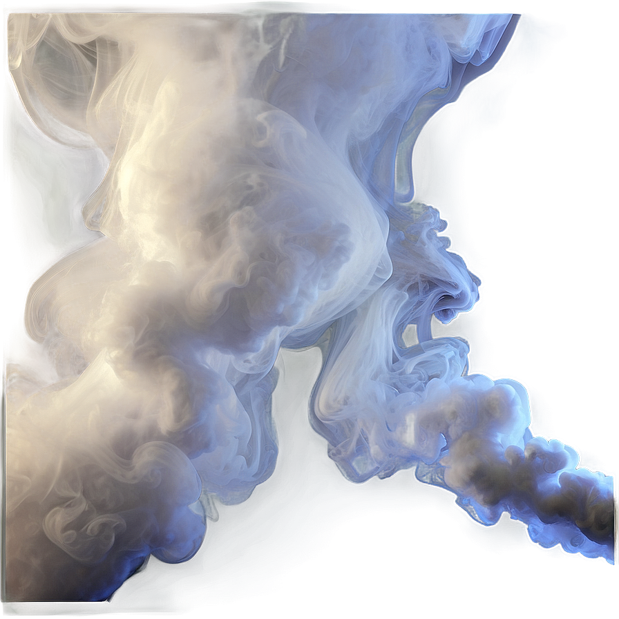 Gentle White Smoke Texture Png 06132024