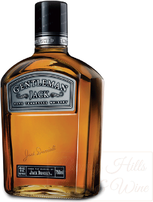 Gentleman Jack Whiskey Bottle