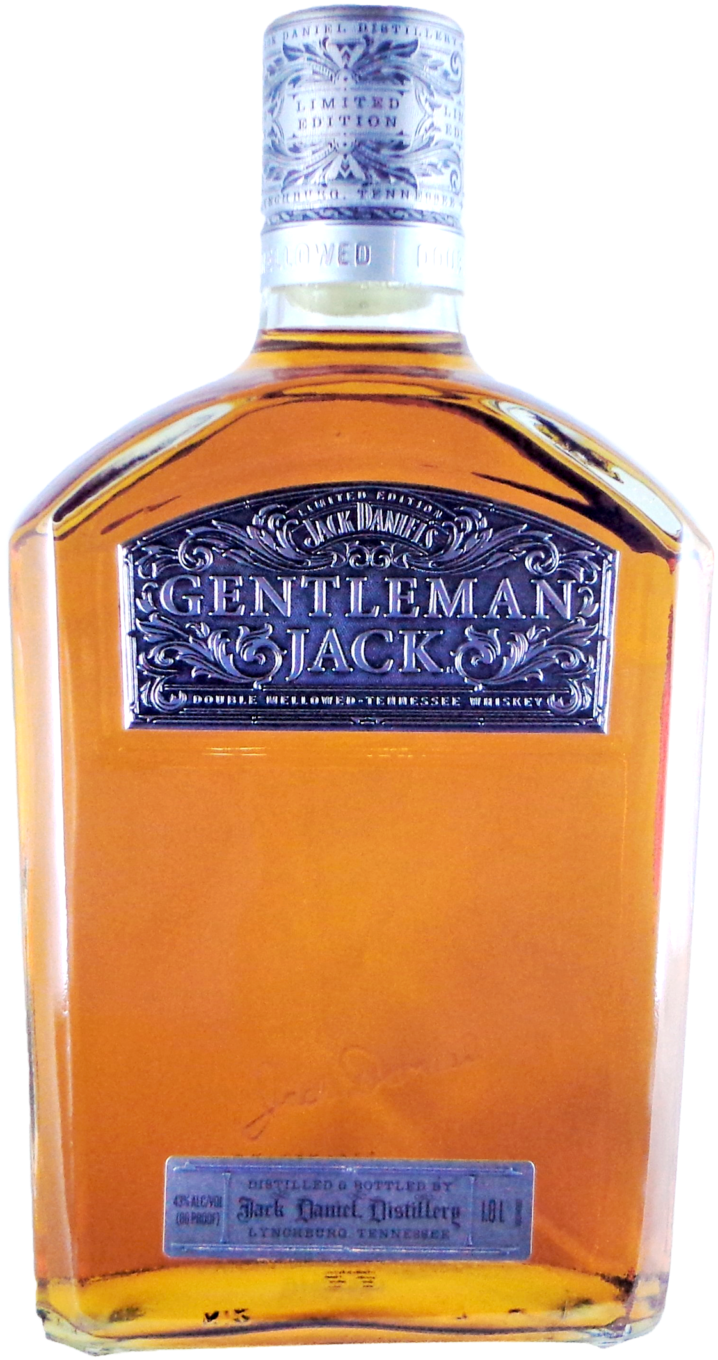 Gentleman Jack Whiskey Bottle