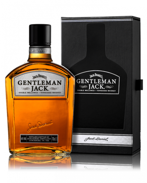 Gentleman Jack Whiskey Bottleand Box