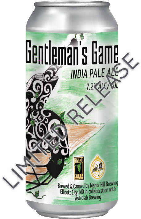 Gentlemans Game I P A Beer Can