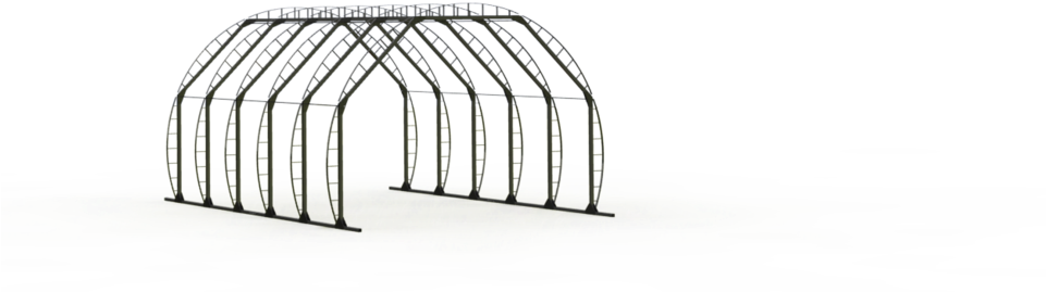 Geodesic Dome Structure3 D Model