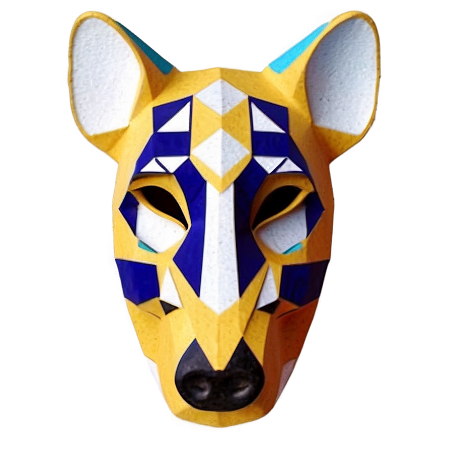 Geometric Animal Masks Png 06232024