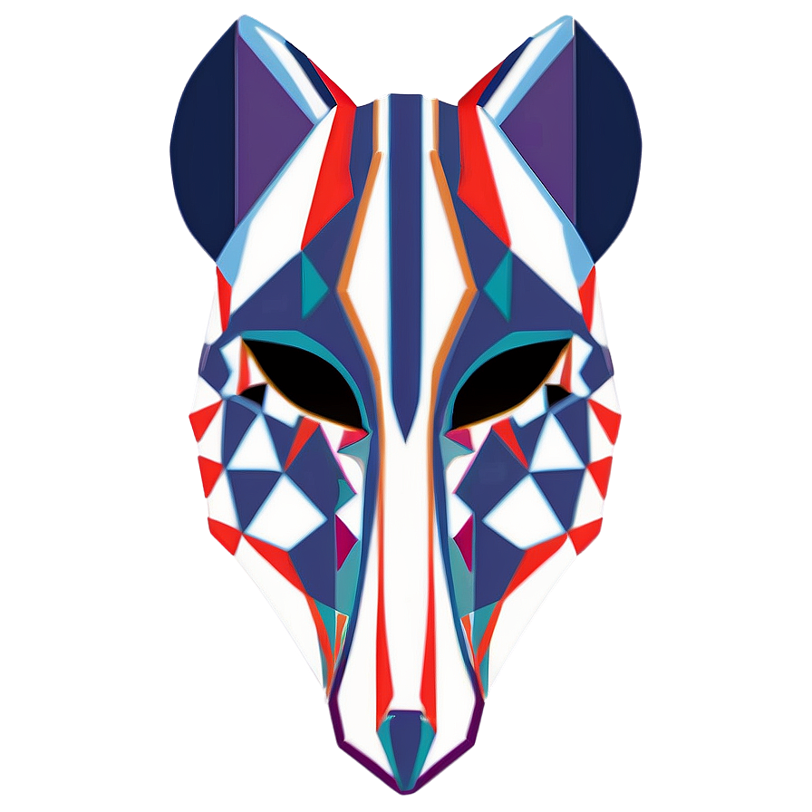 Geometric Animal Masks Png Kmy