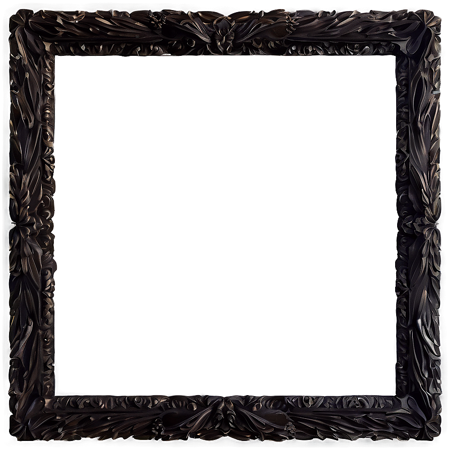 Geometric Black Frame Png 47