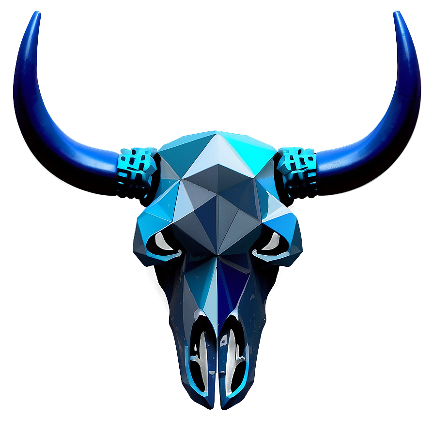 Geometric Bull Skull Png Ydt