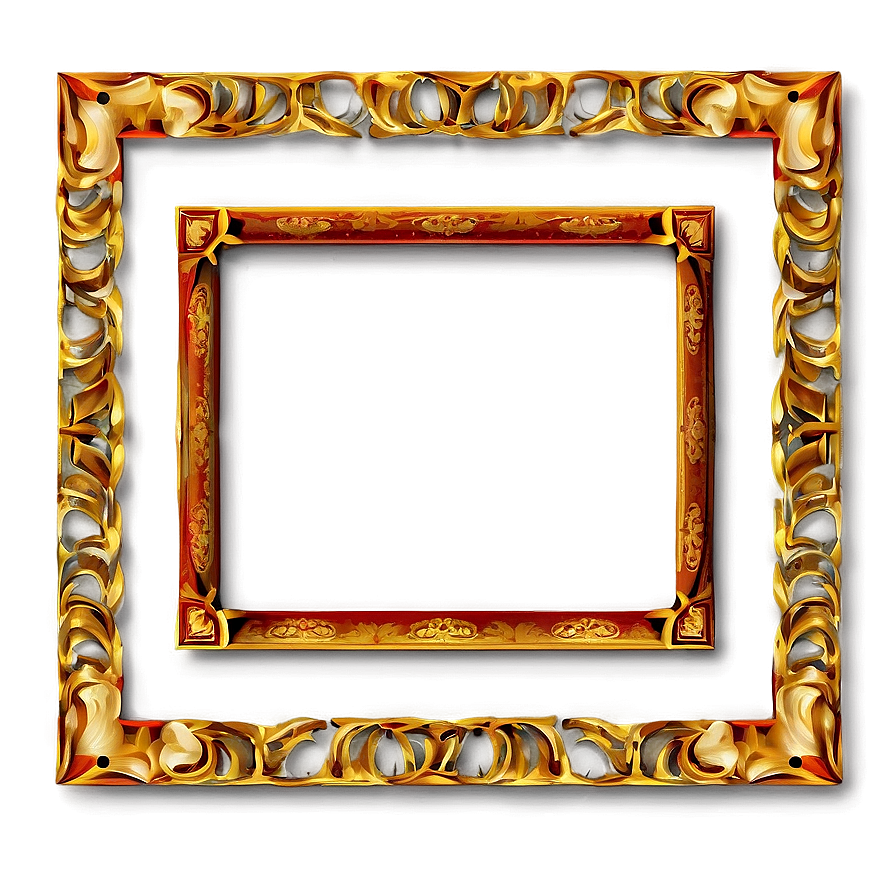 Geometric Decorative Frame Png 06292024