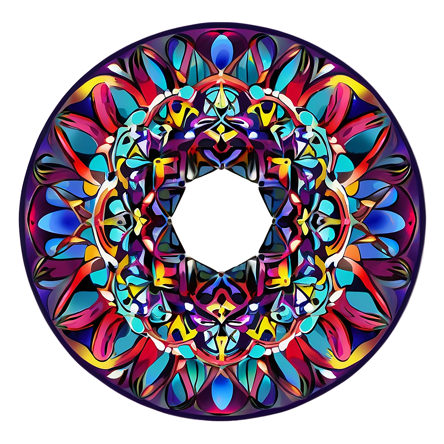 Geometric Mandala Outline Png Ohe