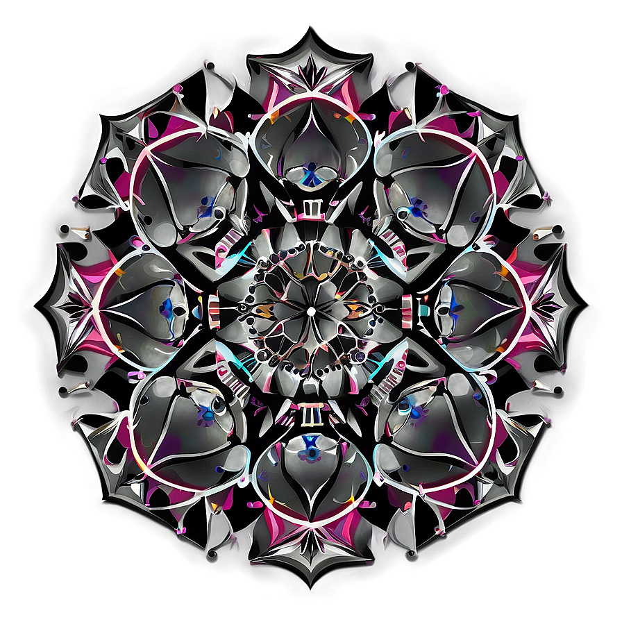 Geometric Mandala Outline Png Rpf