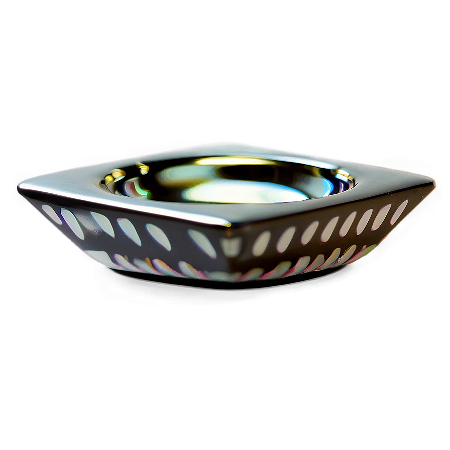 Geometric Pattern Ashtray Png Qon25