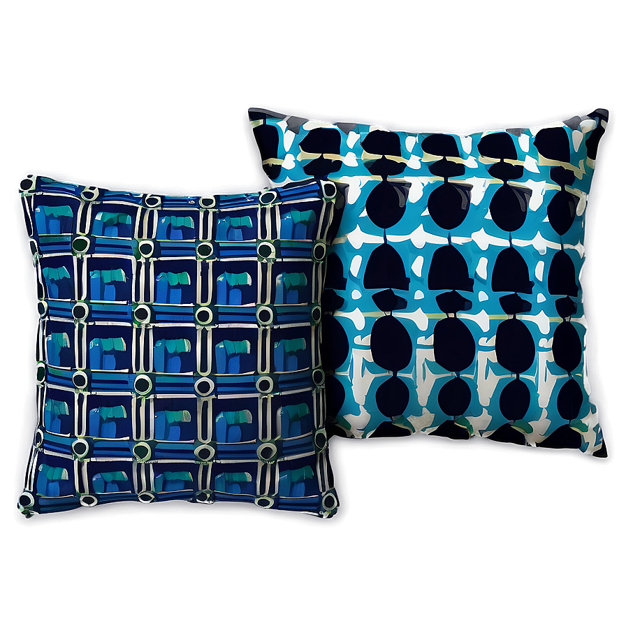 Geometric Pattern Throw Pillow Png 16