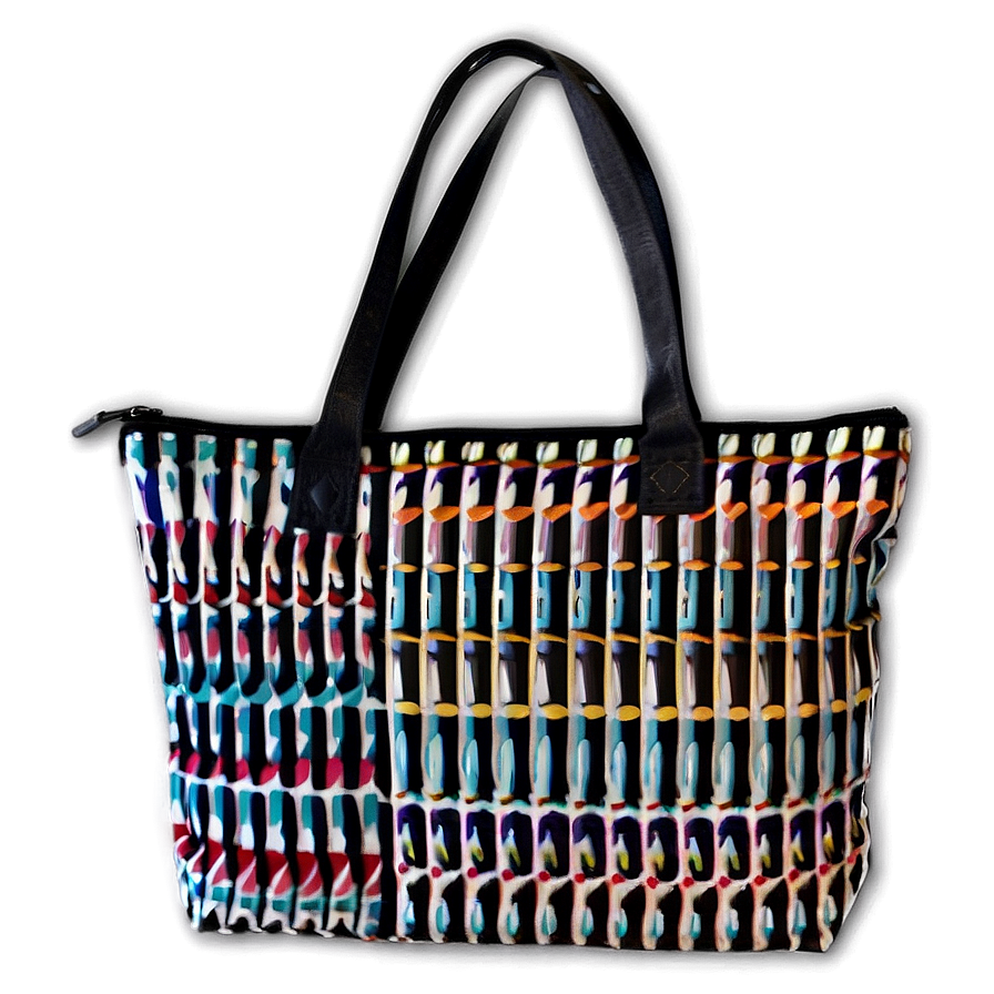 Geometric Pattern Tote Bag Png Qfo85