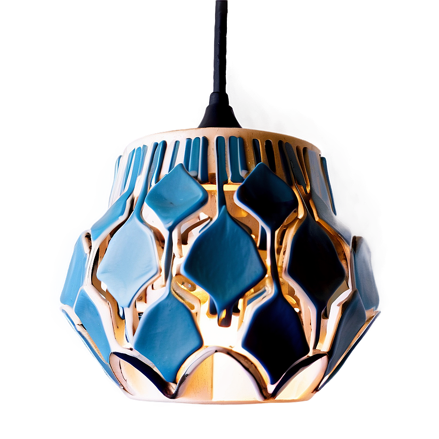 Geometric Pendant Light Png 06262024