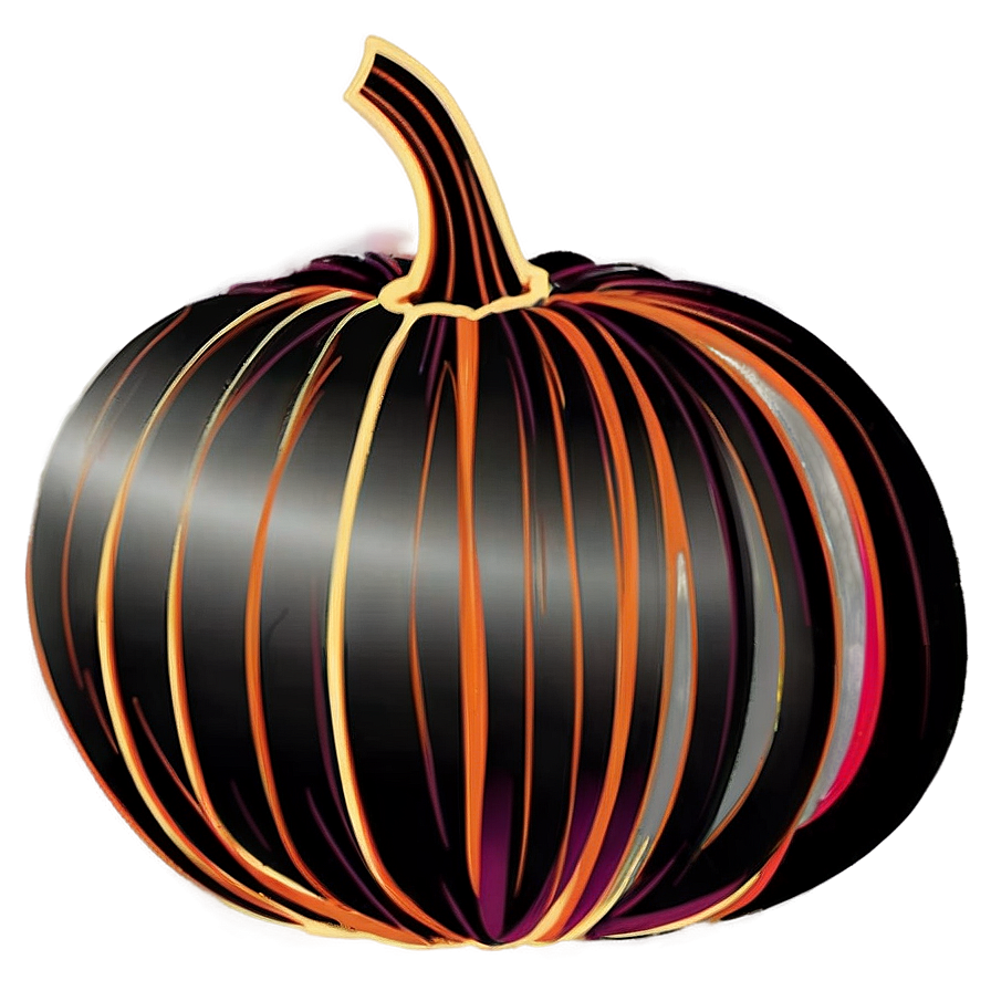 Geometric Pumpkin Silhouette Png Vlv