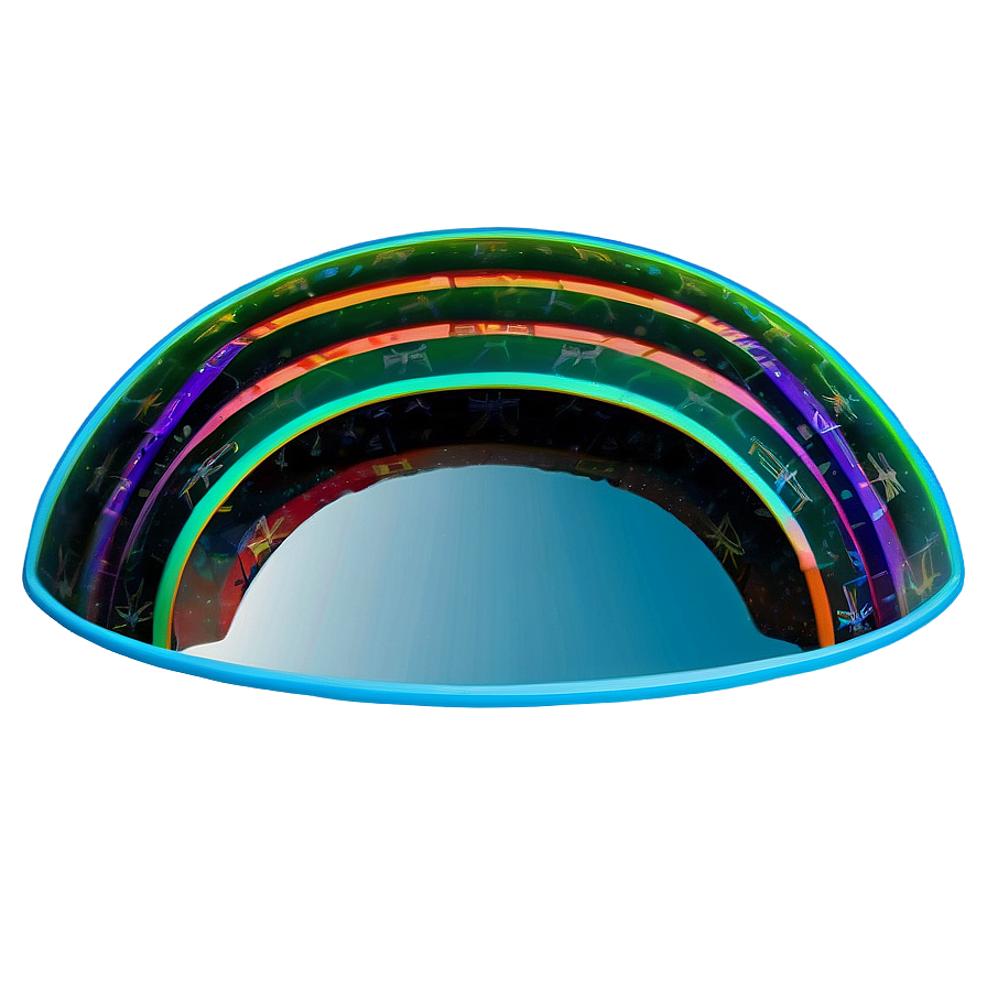 Geometric Semicircle Structure Png Inw