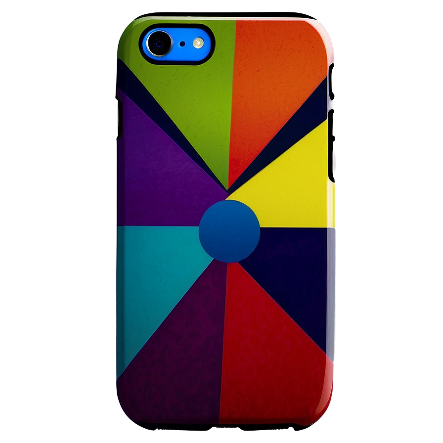 Geometric Shapes Phone Case Png 06122024