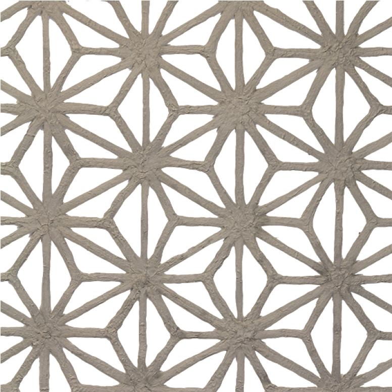 Geometric Snowflake Pattern