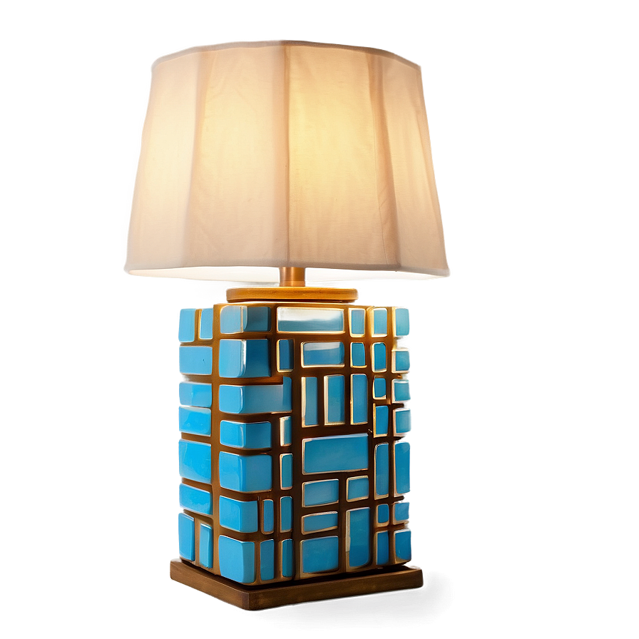 Geometric Table Lamp Png Omv