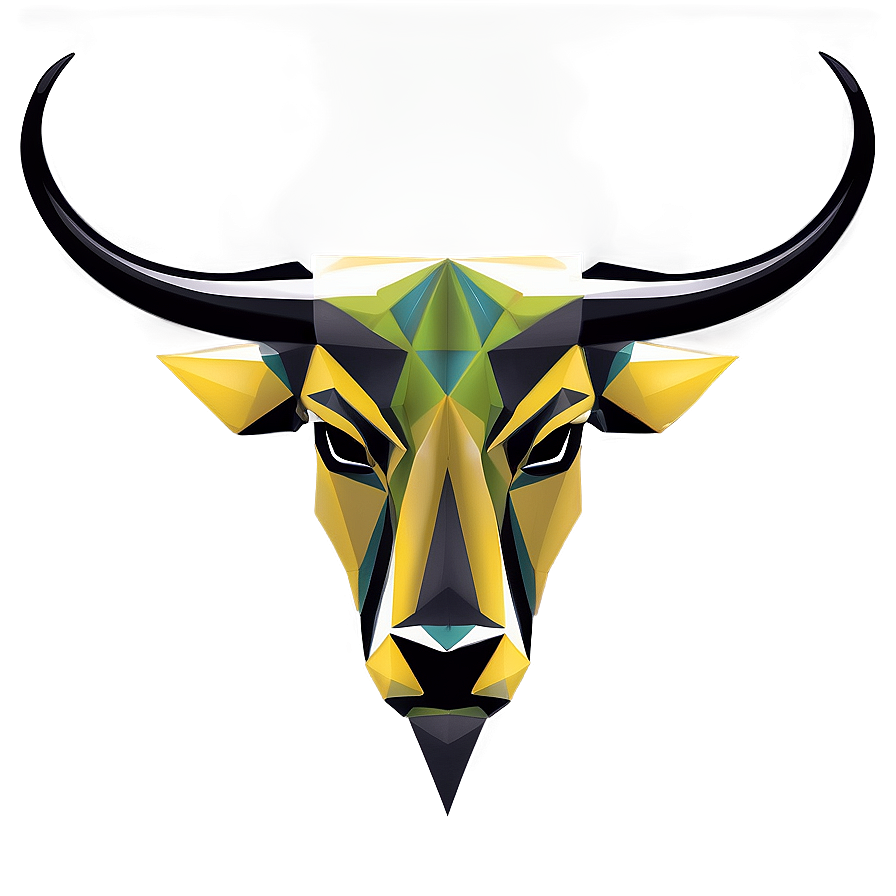 Geometric Taurus Logo Png Vjj