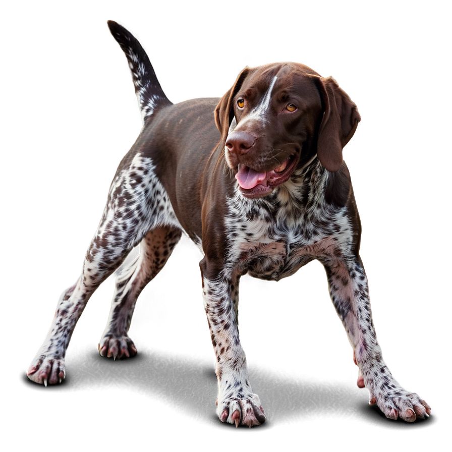 German Shorthaired Pointer At Beach Png Iwk92