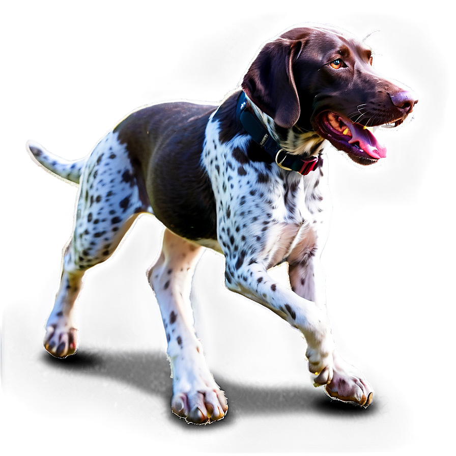 German Shorthaired Pointer At Play Png 9