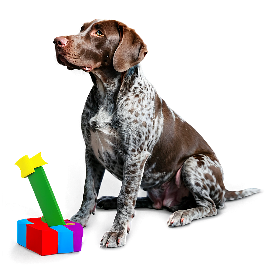 German Shorthaired Pointer Sitting Png Tlh97