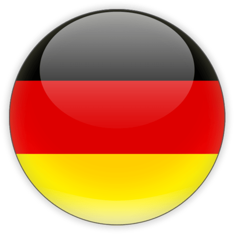 Germany Flag Button Design