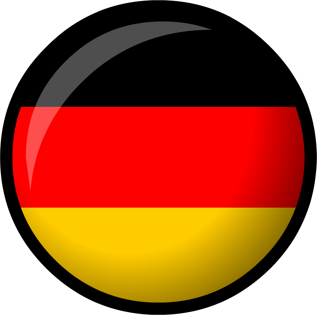 Germany Flag Button Graphic