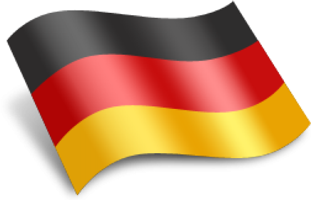 Germany Flag Wavy Graphic