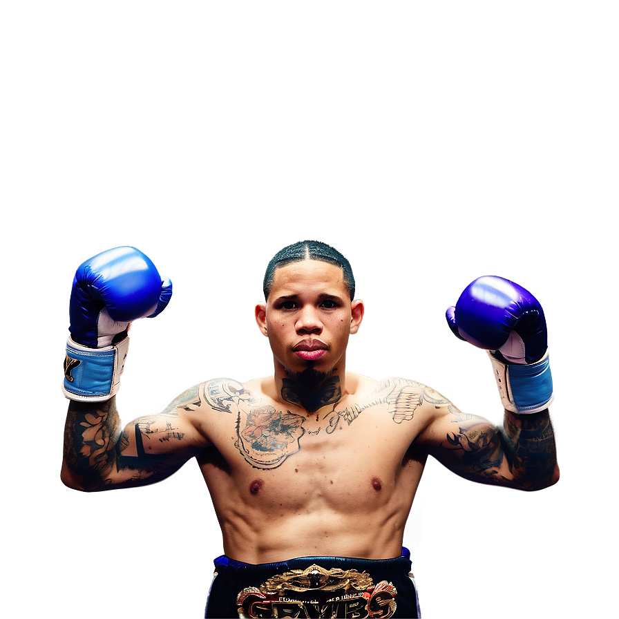 Gervonta Davis Winning Moment Png Ppe