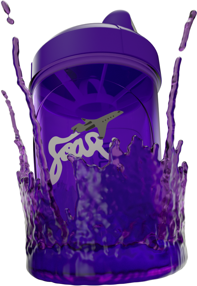 Gfuel Purple Splash Shaker Cup