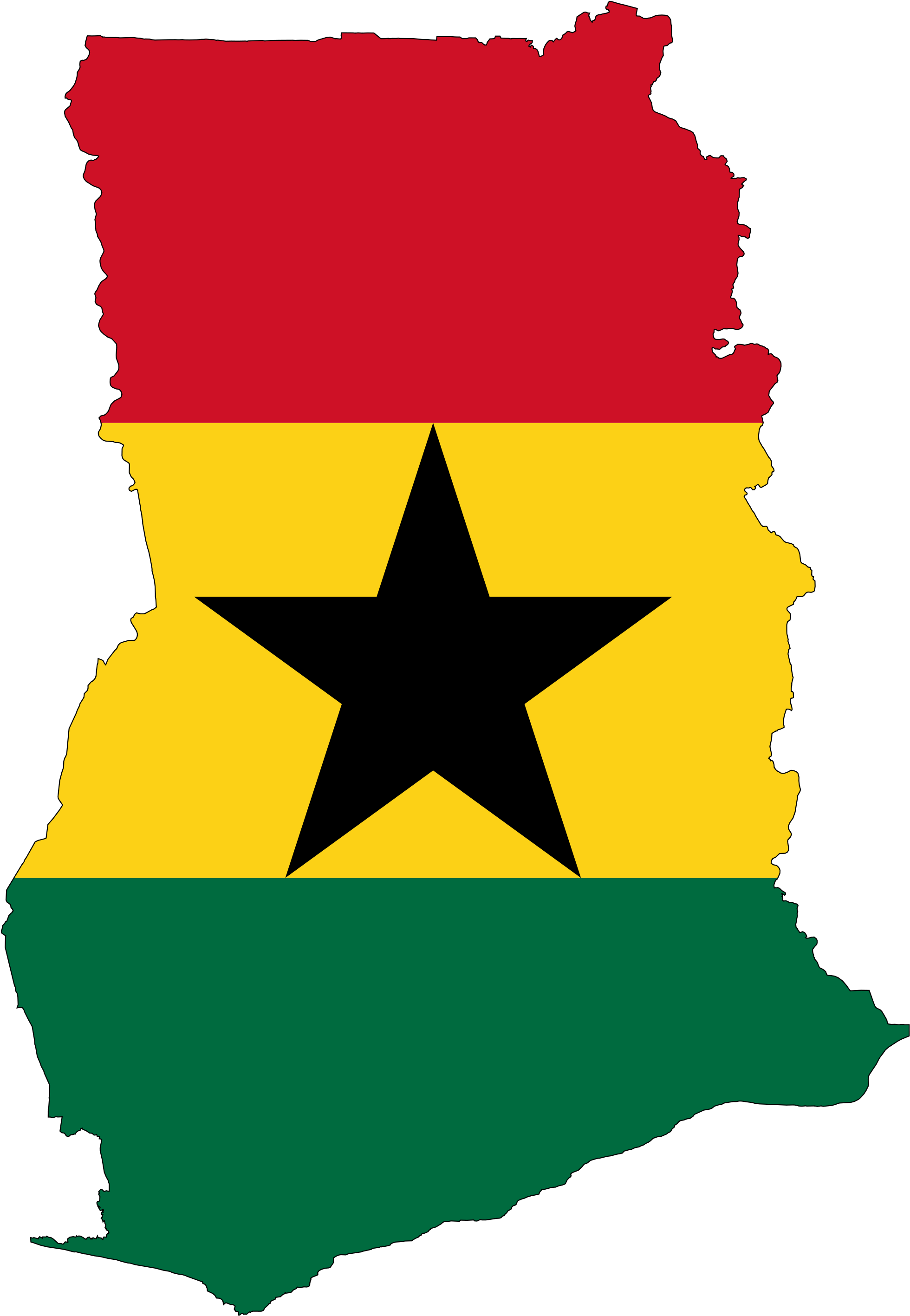 Ghana Mapand Flag