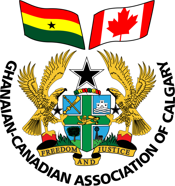 Ghanaian Canadian Association Calgary Emblem