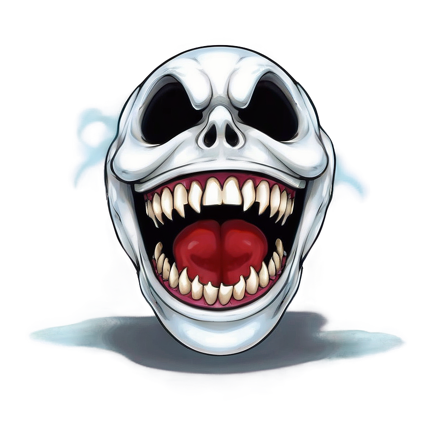 Ghastly Ghost Fangs Png 06132024