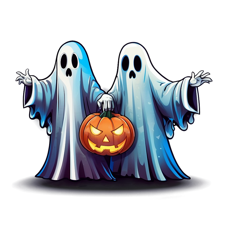 Ghastly Ghosts Trick Or Treat Png 27