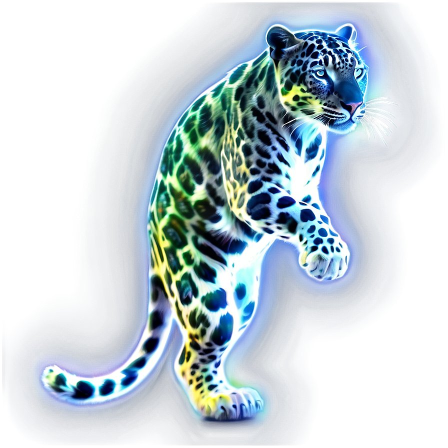 Ghostly Leopard Spirit Png Ccv92