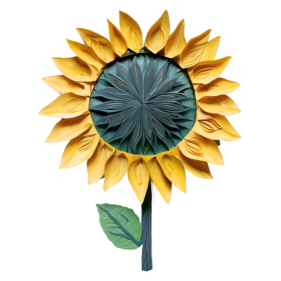 Giant Paper Sunflower Png 93