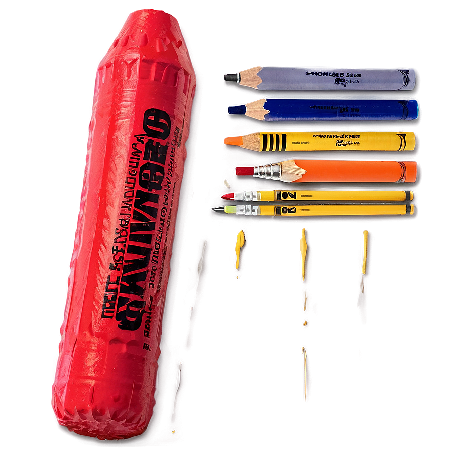 Giant Red Crayon Png Hbj