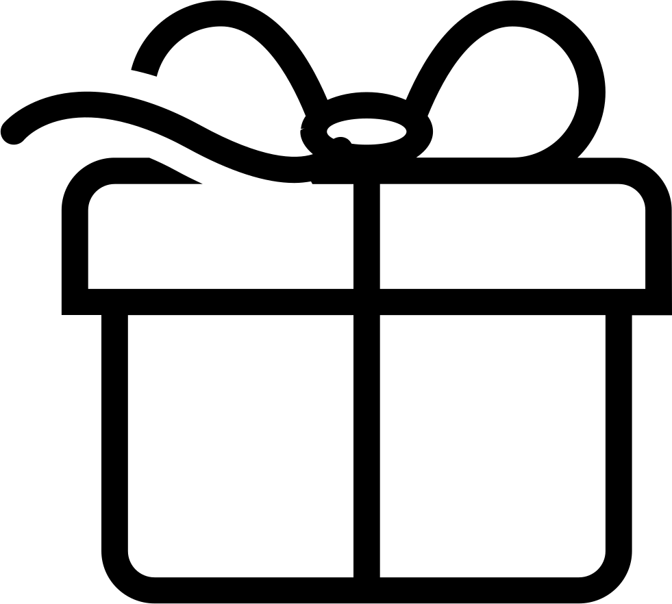 Gift Icon Simple Outline