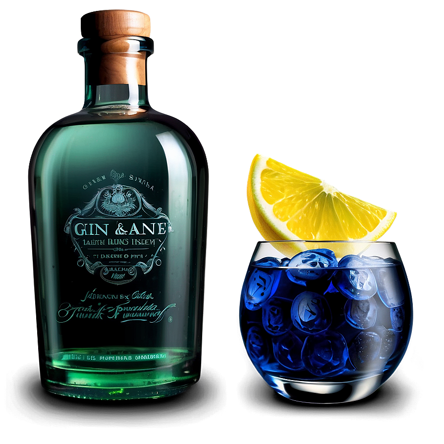 Gin And Tonic Set Png 06252024