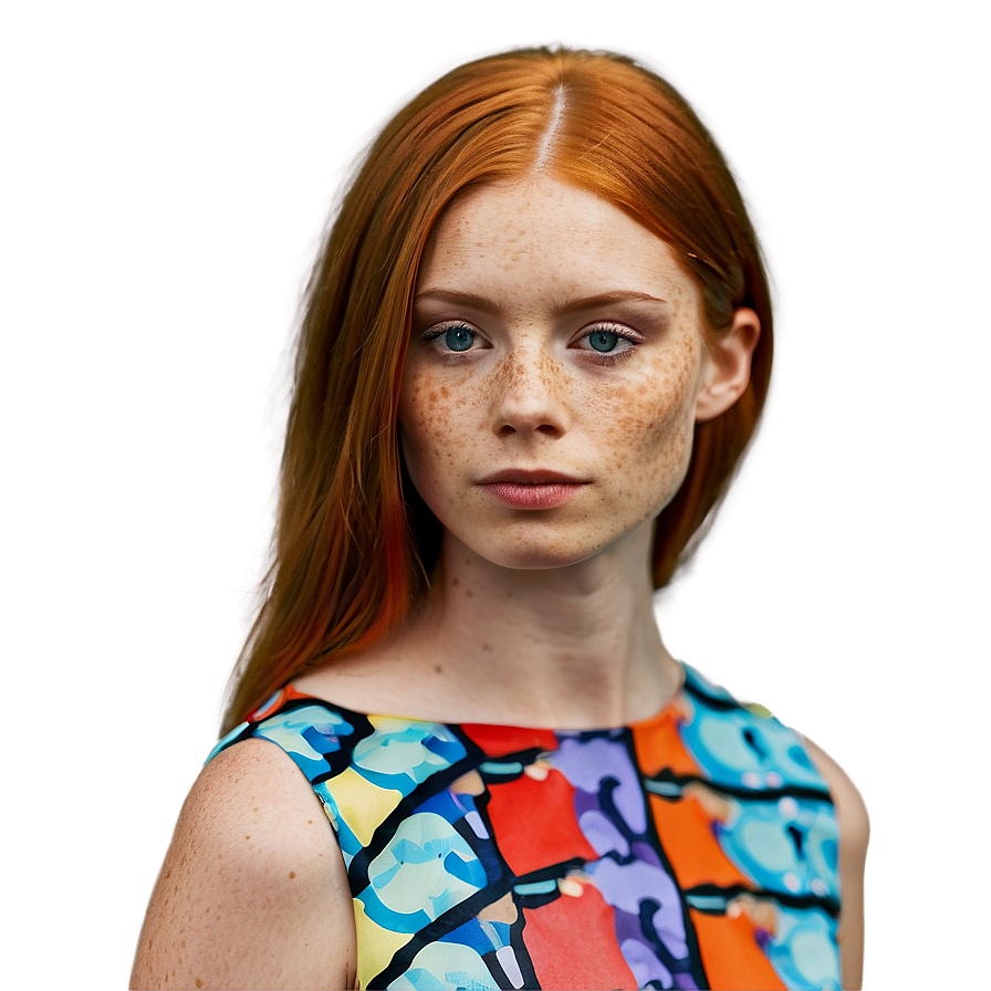 Ginger Hair Freckles Png 06122024