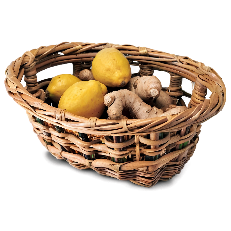 Ginger Harvest Basket Png 06202024