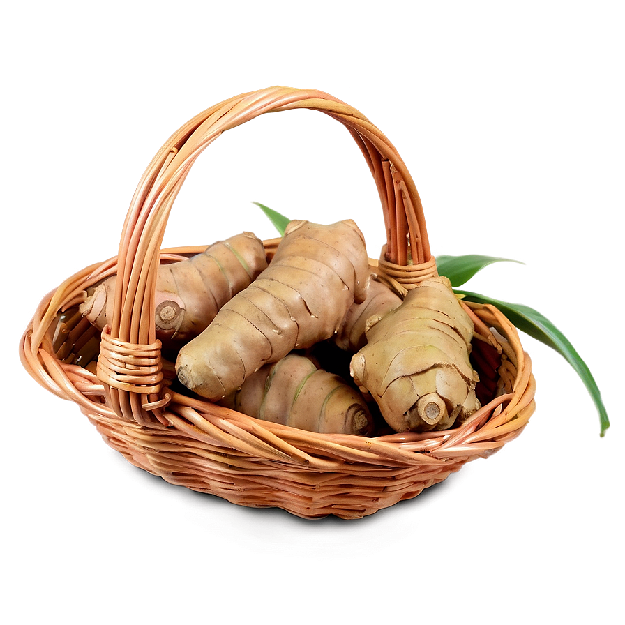 Ginger Harvest Basket Png Vbi