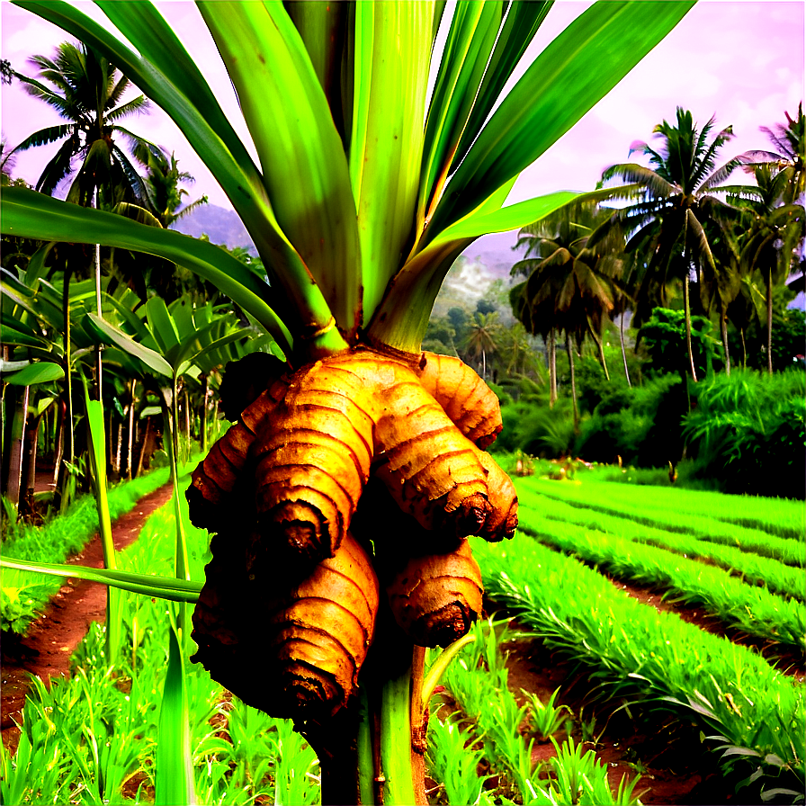 Ginger Plantation Field Png Crh