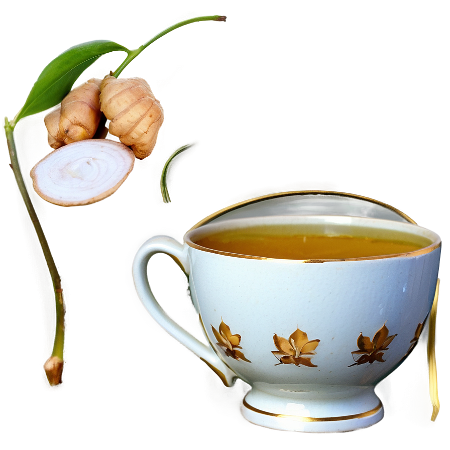 Ginger Tea Remedy Png Dva97