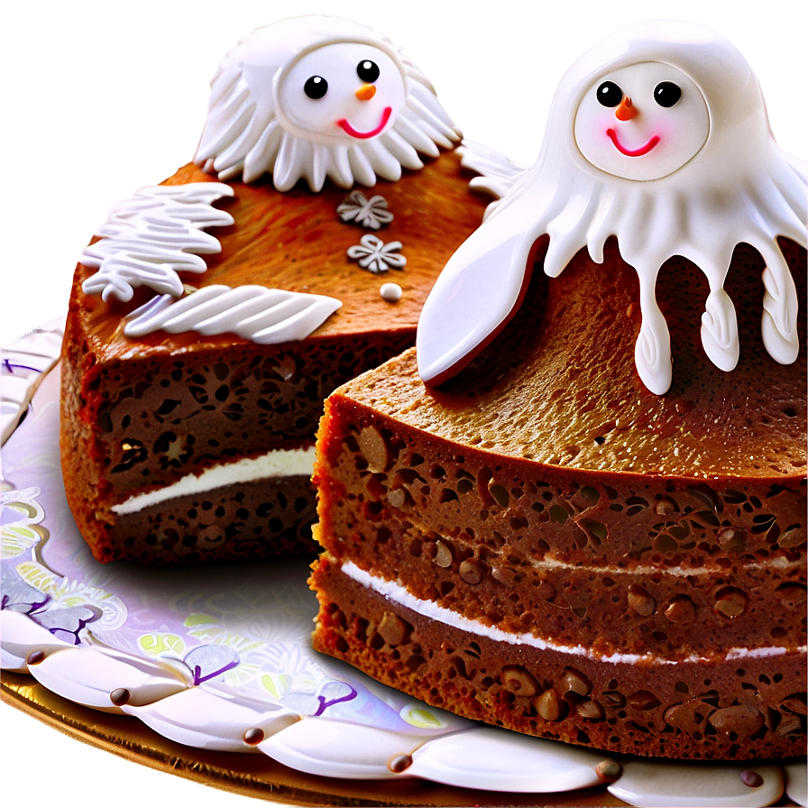 Gingerbread Cake Png 05042024